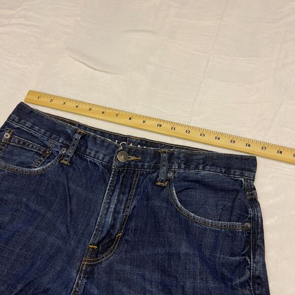American Eagle Jeans Mens 32x32 Blue Denim Original Straight Casual - Picture 8 of 10